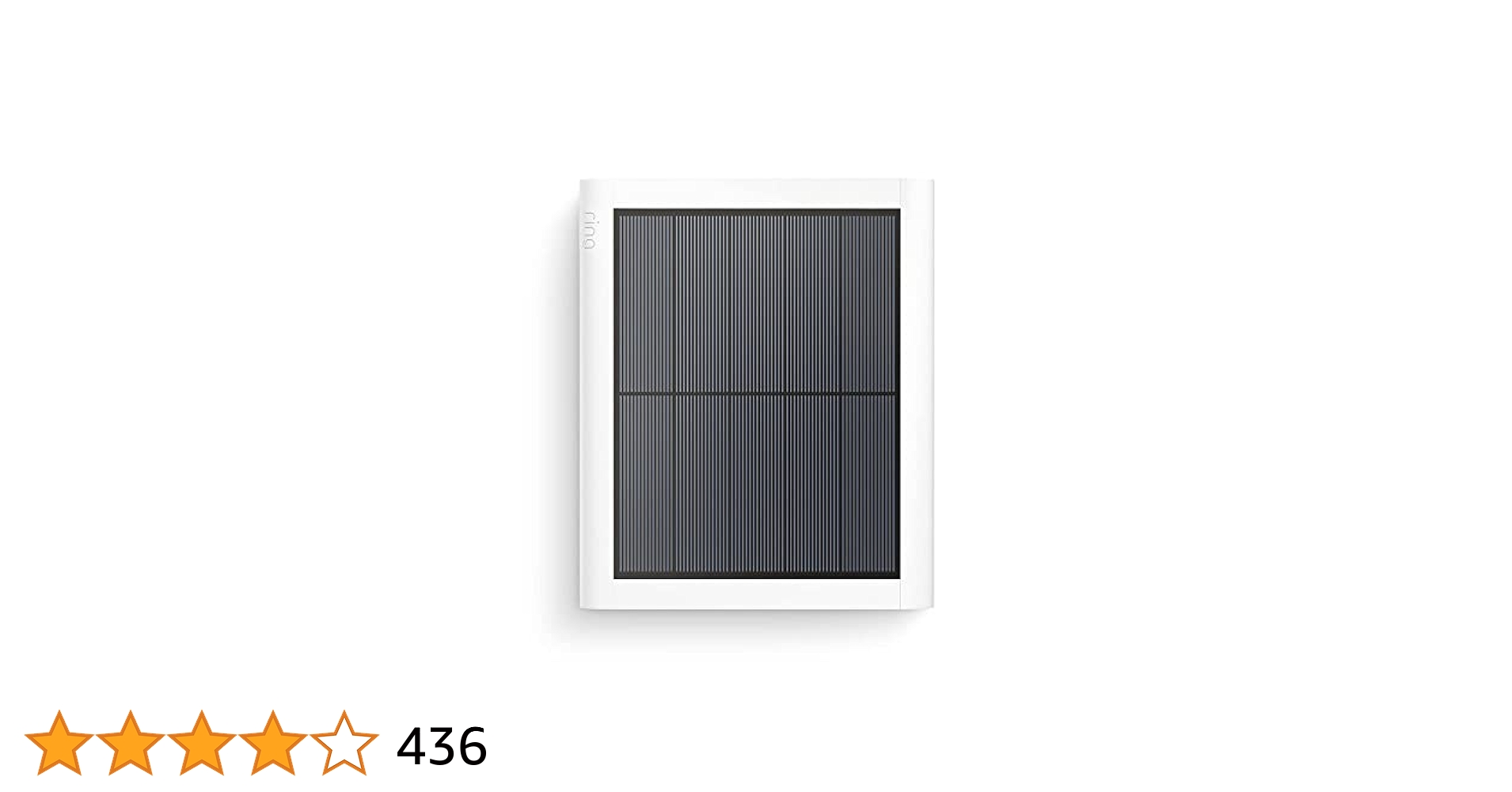 Amazon.co.jp: 【Ring 純正アクセサリー】ソーラーパネル 4W